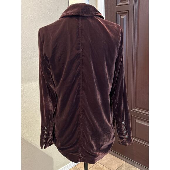Free People Velvet 'Yesterday's Muse' Blazer - Picture 3 of 11